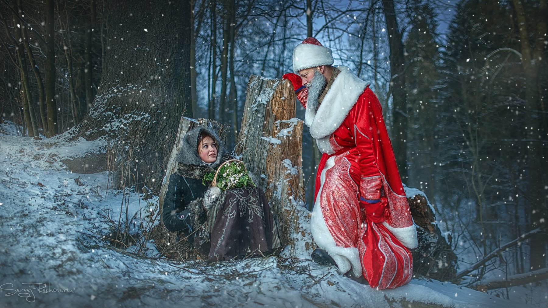 новый год, рождество, сказка. лес, мороз, снег, рехов, сергейрехов, rekhov, sergejrekhov, Сергей Рехов