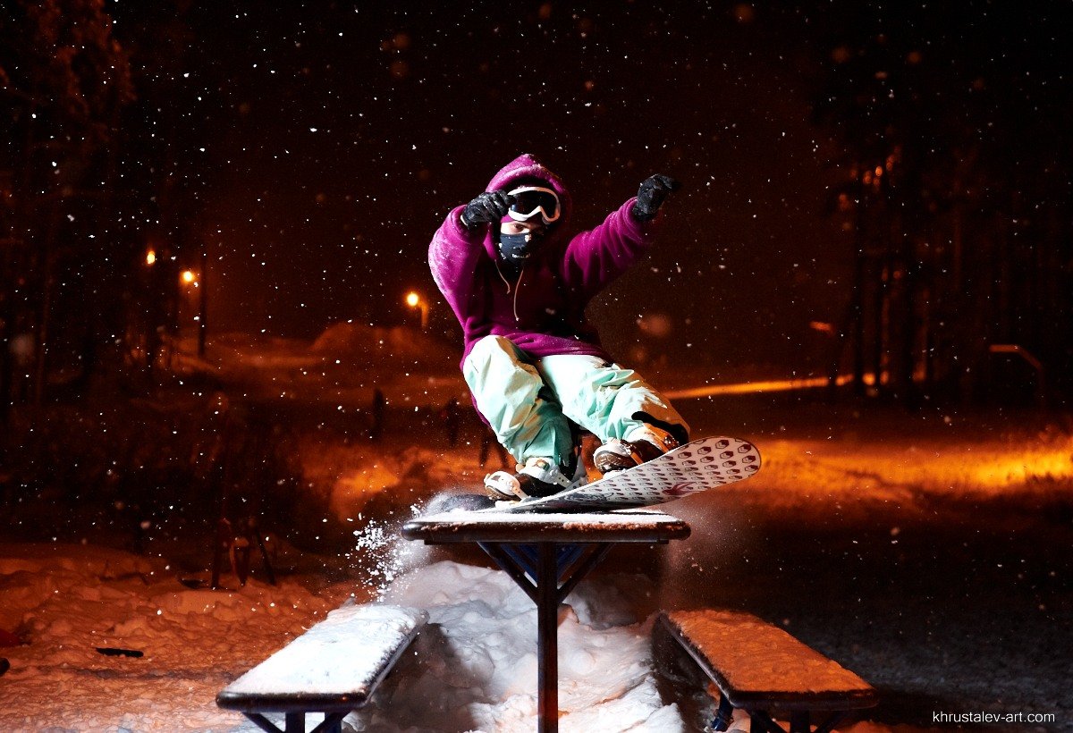 snowboarding, jibbing, Митя Crystal