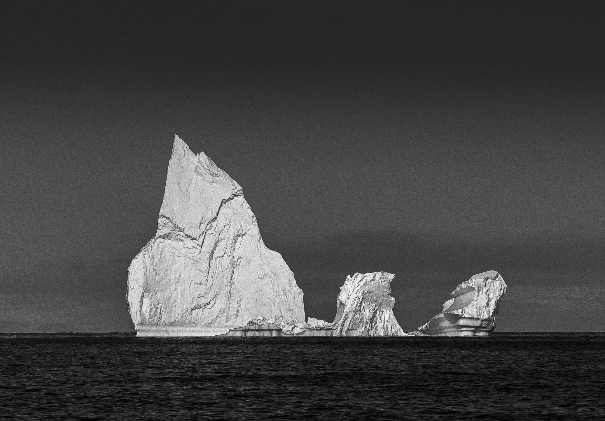 iceberg,greenland,bw, Marek Biegalski