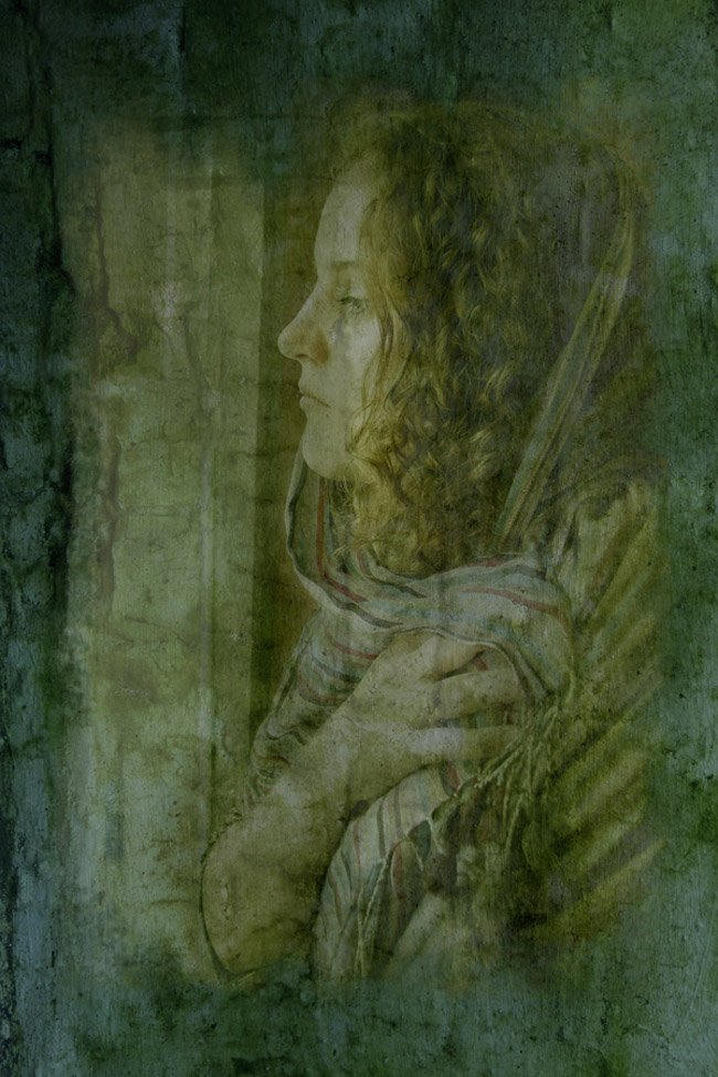 фреска, портрет, Anastasia Aymilios