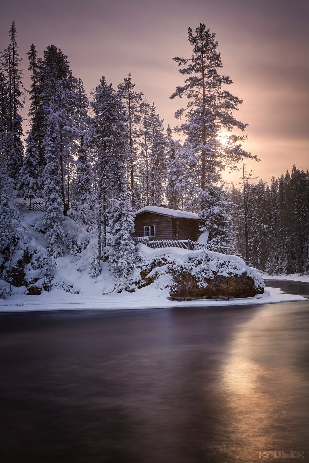 финляндия, лапландия, зима, KrubeK