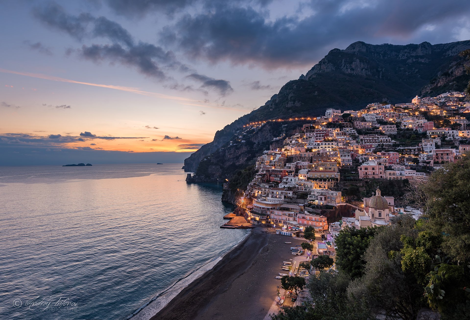 Positano, Amalfi, Italy, picturesque, little town, cityscape, Andrey Trifonov