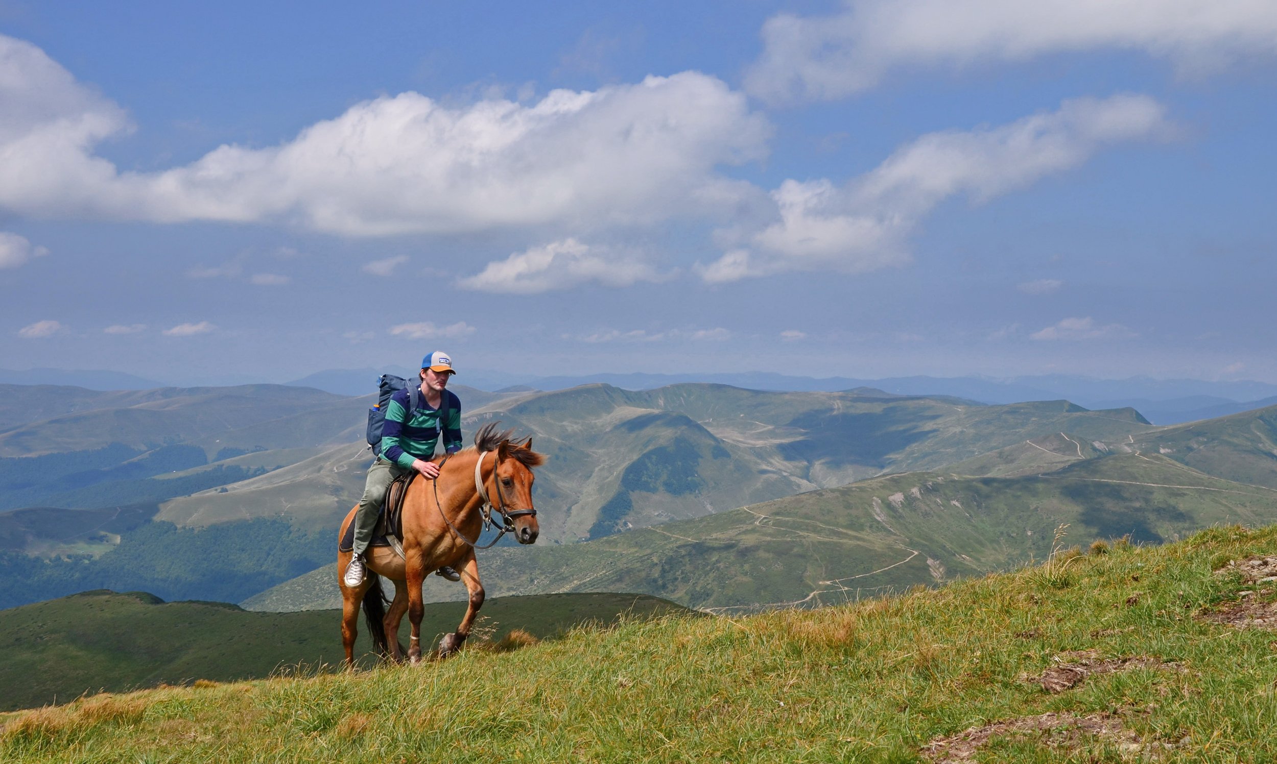 закарпатье, свидовецкий хребет, август, всадник, Валерий Наумов