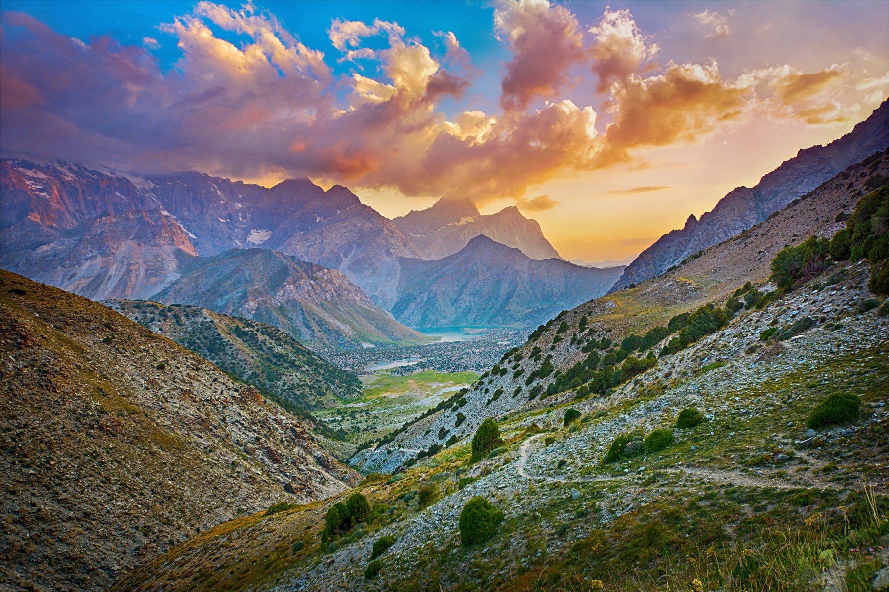 Пейзажи Таджикистана