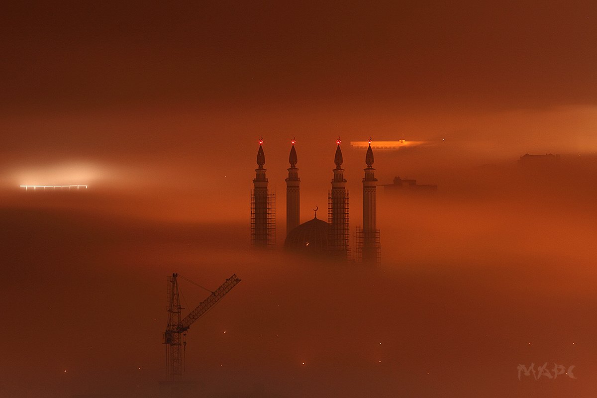 ночной туман в уфе, Шангареев Марс