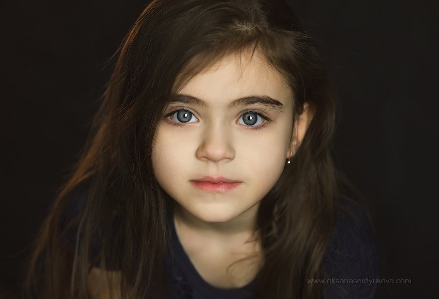 дети,портрет,девочка,глаза, необыкновенные глаза, Оксана