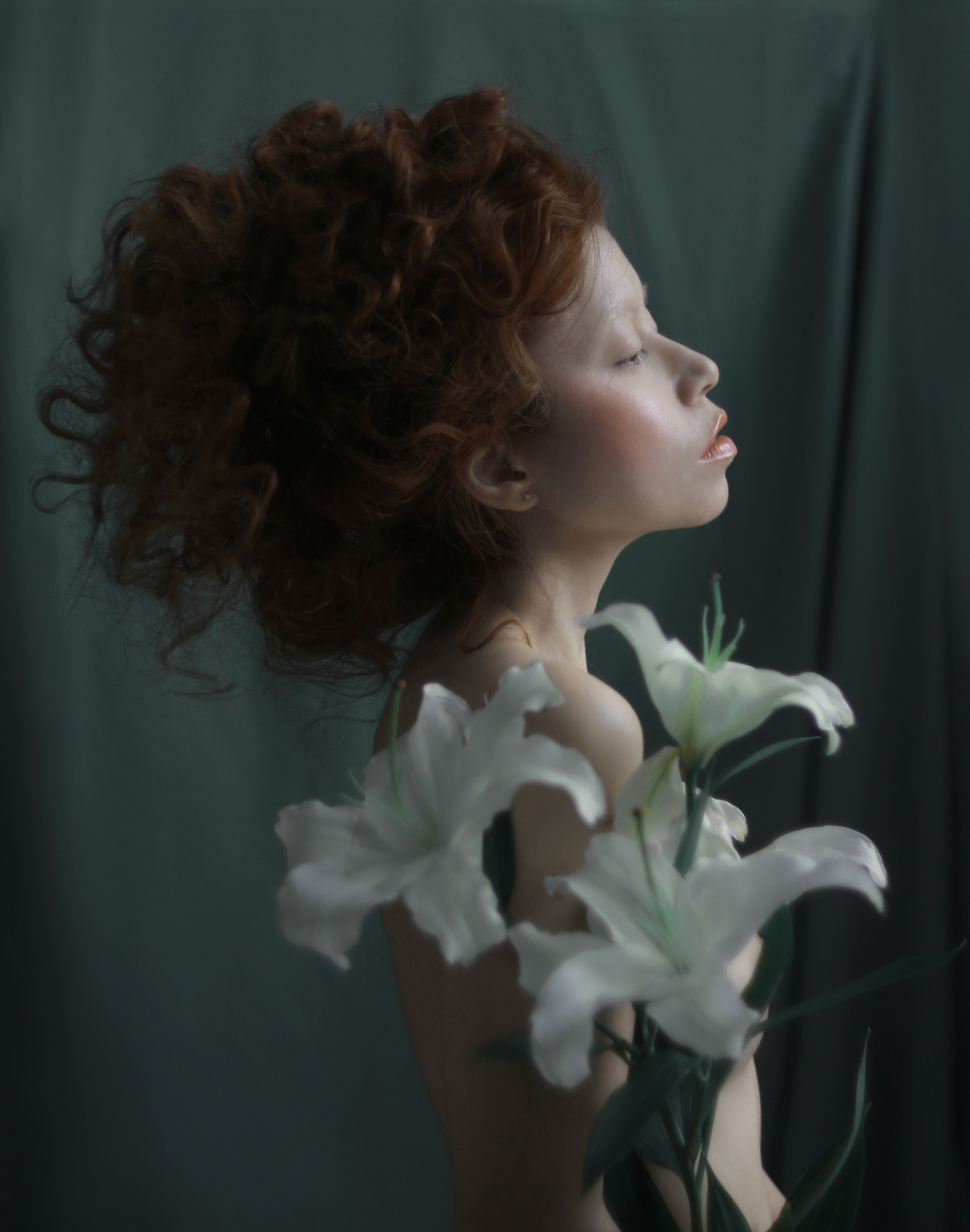 carolinemadison, portrait, beauty, redhair, redhead, portraiture, curlyhair,  lips, emotion, longhair,, Caroline Madison