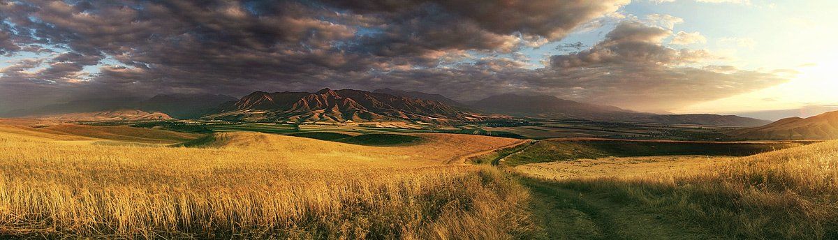 закат,горы,панорама, Сергей Салюков