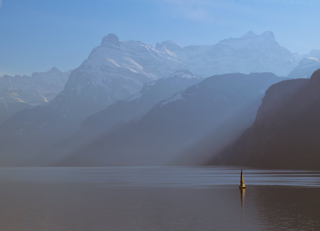 швейцария, озеро, яхта, горы, Marina Patzen