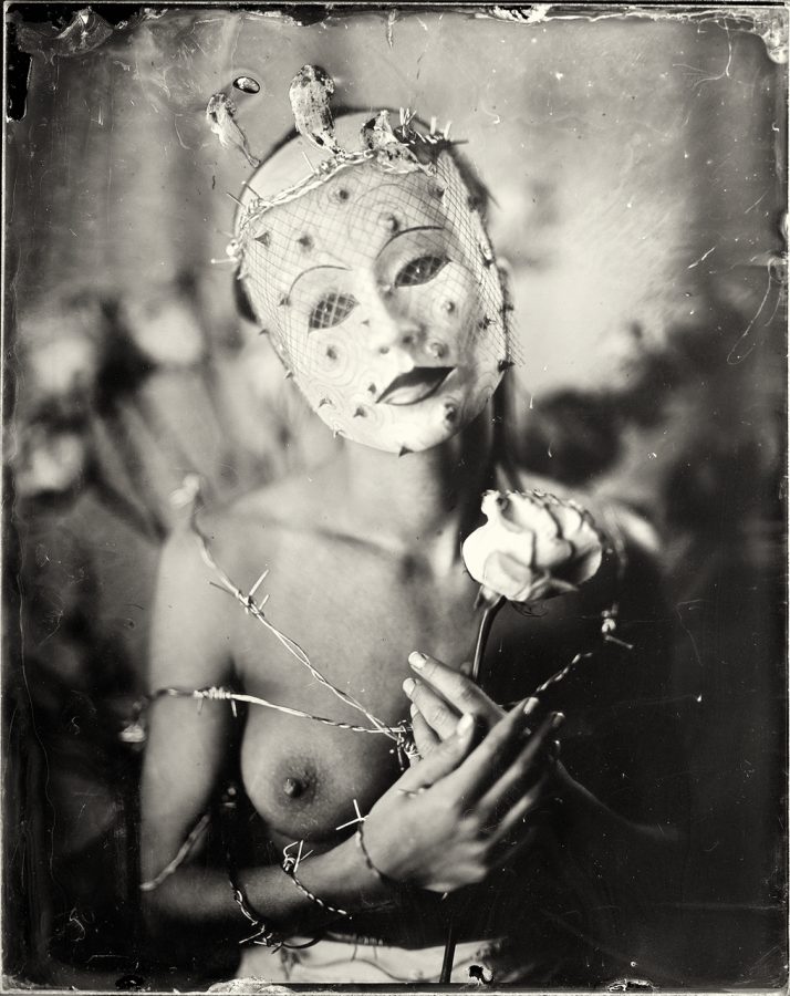 amrotype, wetplatecollodium, silverglass, nu, nude, model, bw, bigformat, Михаил Васин