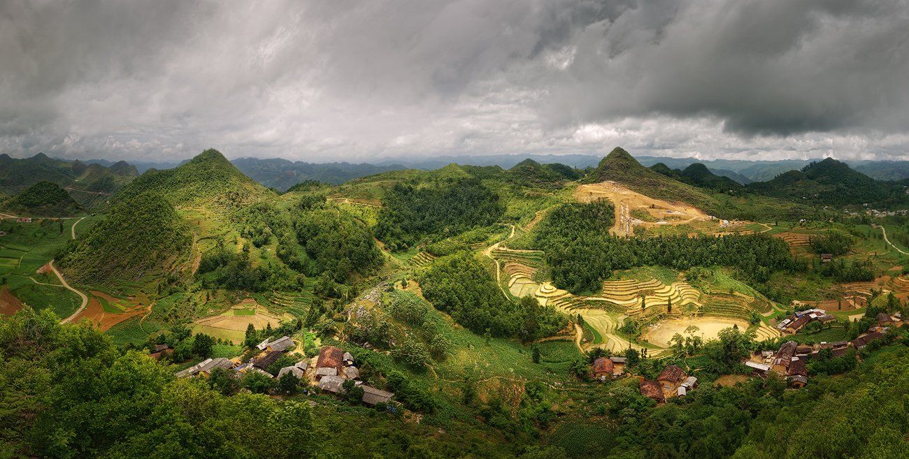 вьетнам, пейзаж, хазьянг, панорама, Soft Light