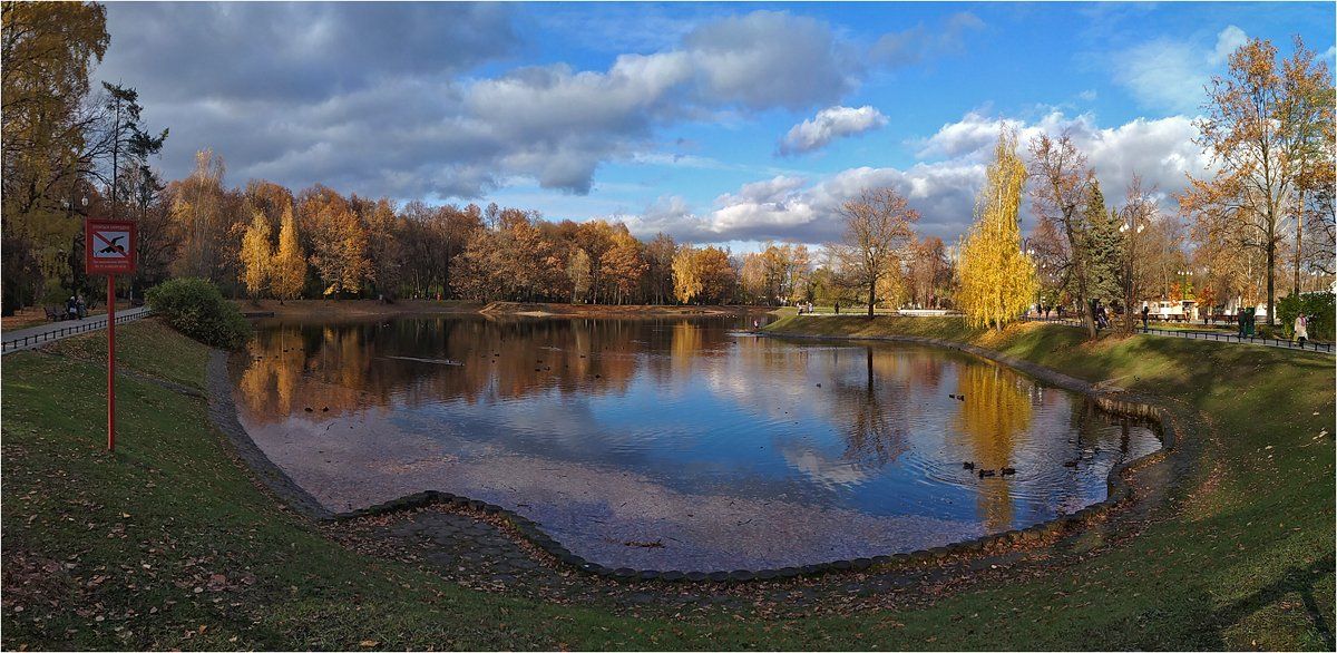 пруд, парк, Куликова Ирина