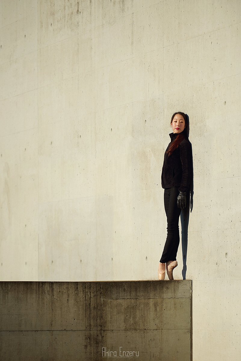 ballerina, dance, dancing, portrait, street, outdoor, Enzeru Akira