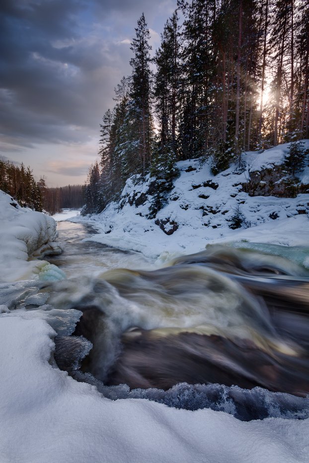 карелия, кивач, водопад, KrubeK