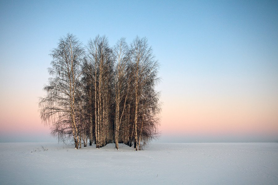 russia, tambov, lysye gory, winter, snow, sunset, Денис Беляев