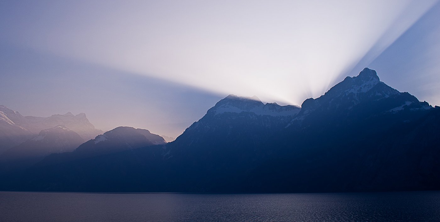 свет, горы, озеро, швейцария, Marina Patzen