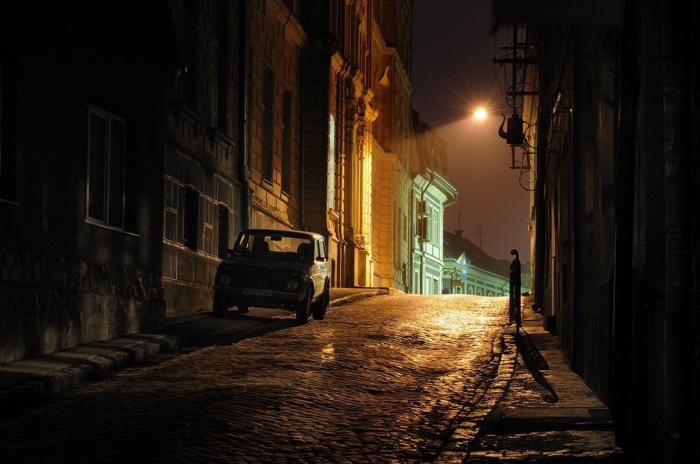 Фотки ночью на улице