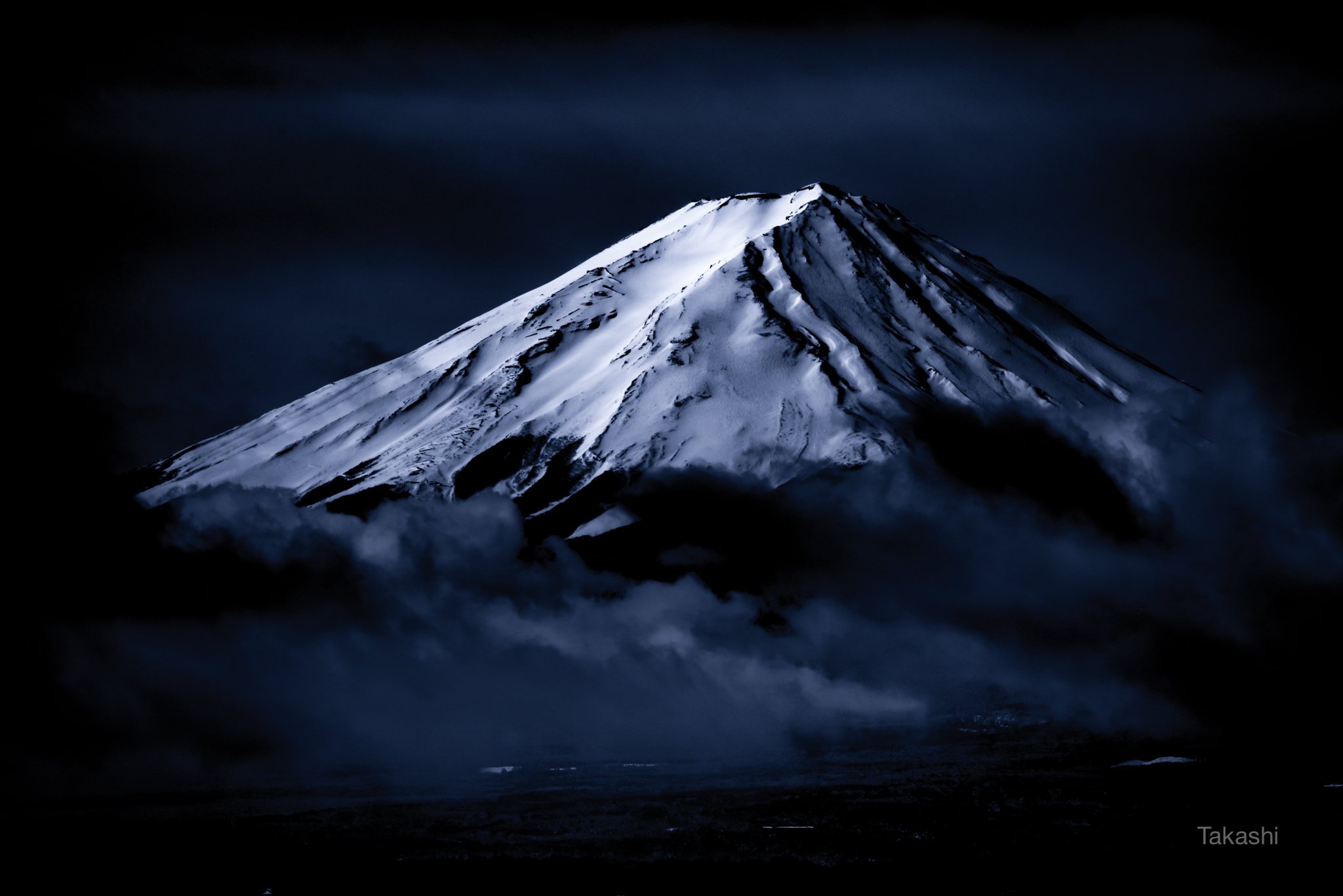 Fuji,Japan,mountain,snow,cloud,beautiful,amazing,blue,white,, Takashi