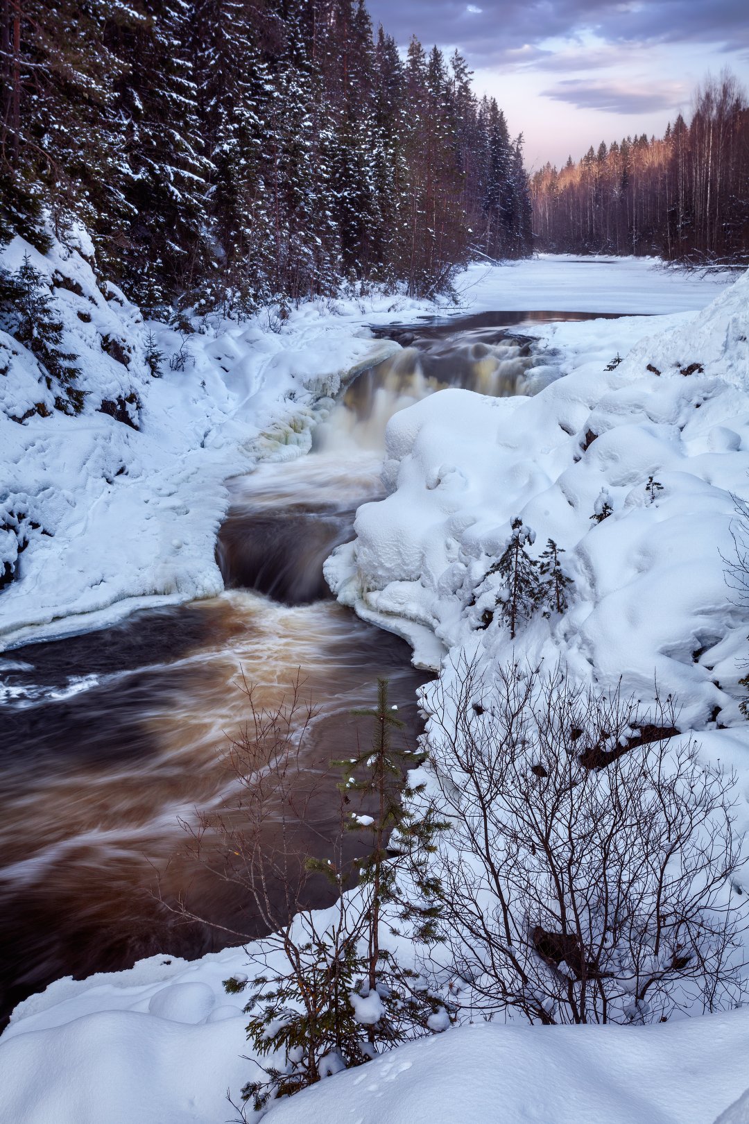 карелия, кивач, водопад, KrubeK