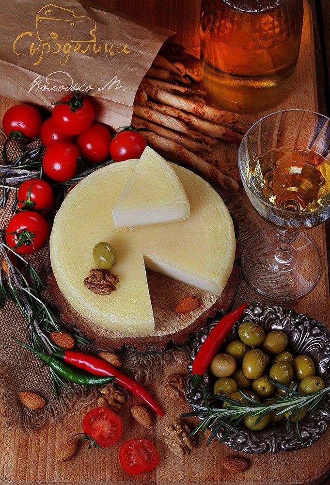 сыр,вино,орех,оливки, Марина Володько