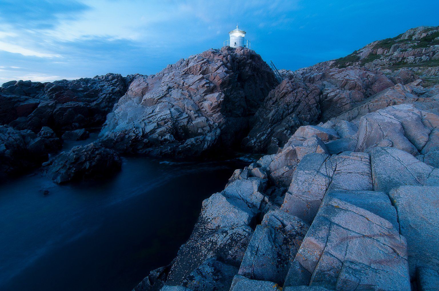 kullaberg, sweden, bluehour, scandinavia, lighthouse, Csomai Dávid