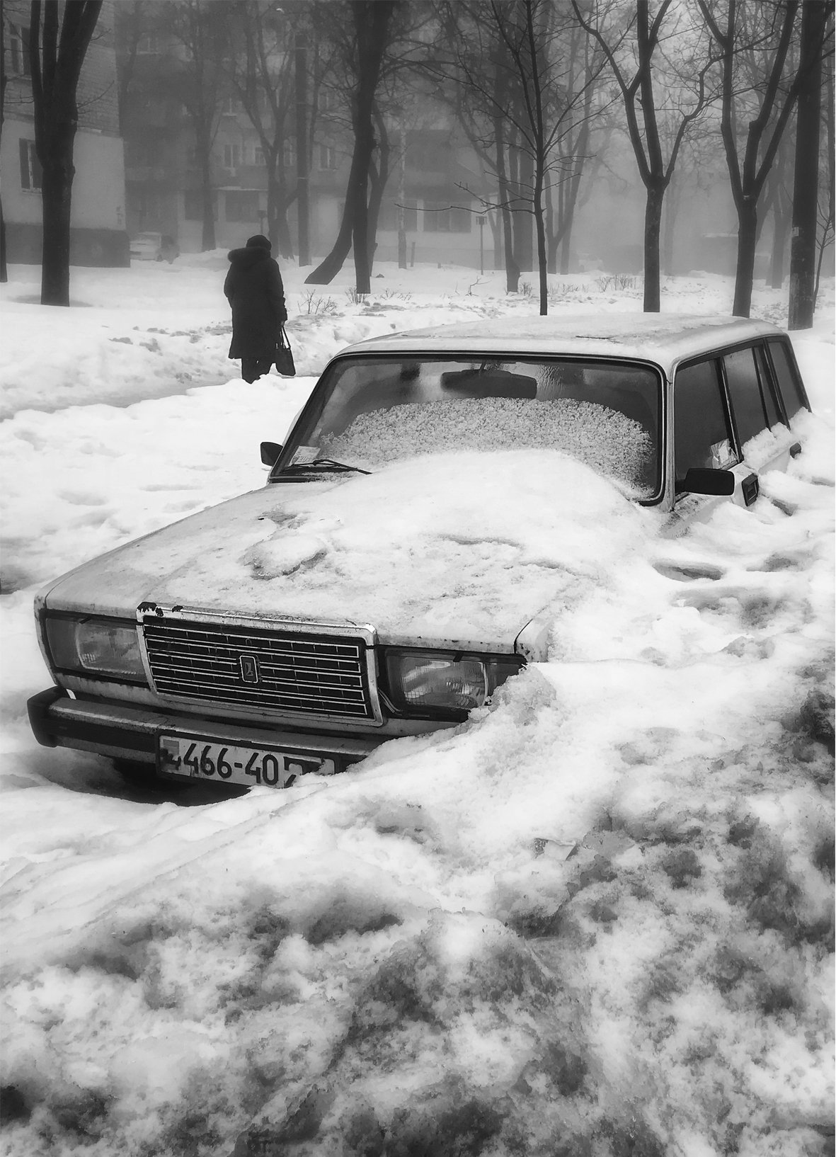 город,улица,дорога,человек,машина,снег, Roma  Chitinskiy