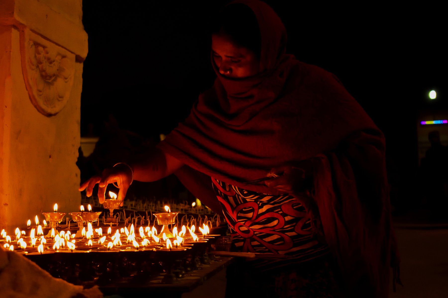 butterlamps, street photography, Tushar Singh