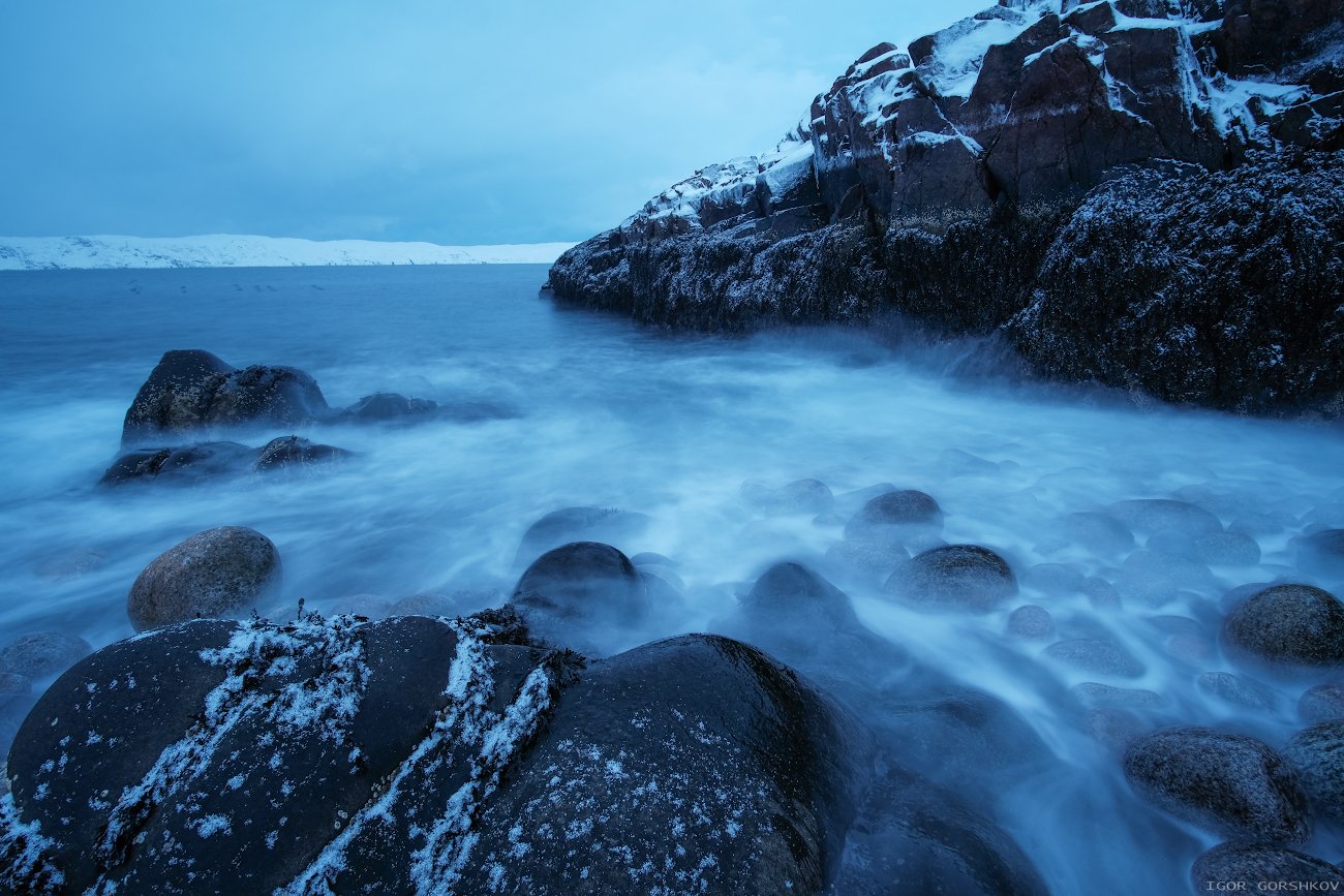 Вечернее северное море. Photographer Gorshkov Igor