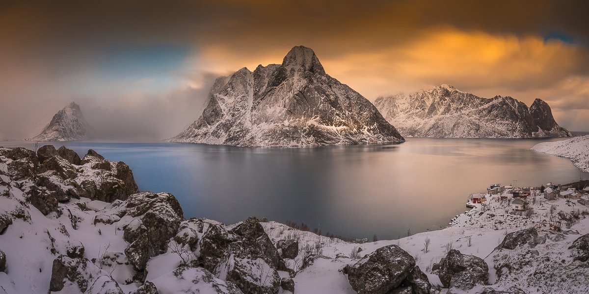 winter, panorama,landscape, sun, Marek Biegalski