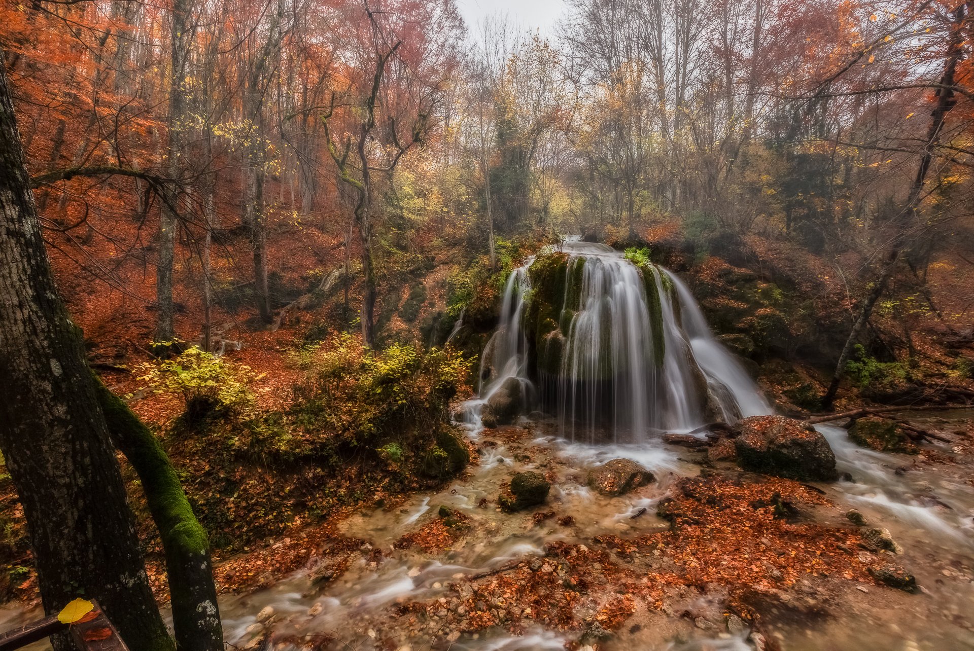 крым,серебряные струи,осень, Александр Манжосов