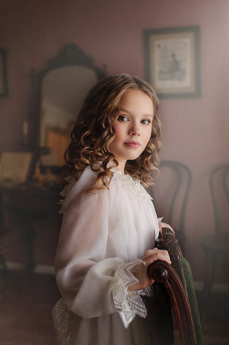 девочка, детский портрет, Ольга Артамонова