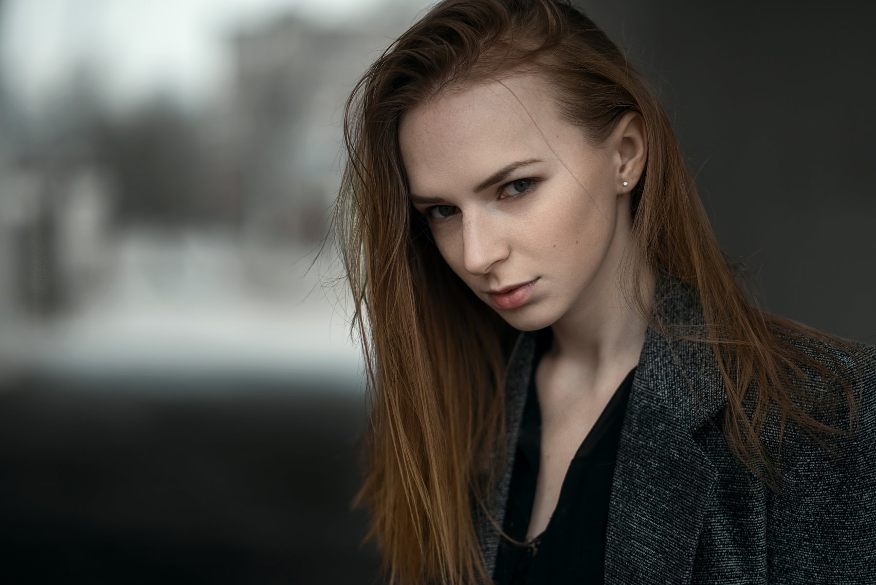 portrait, girl, model, eyes, hair, lips, face, beauty, facial, make-up, photographer, russia, nikon, Анна Дегтярёва