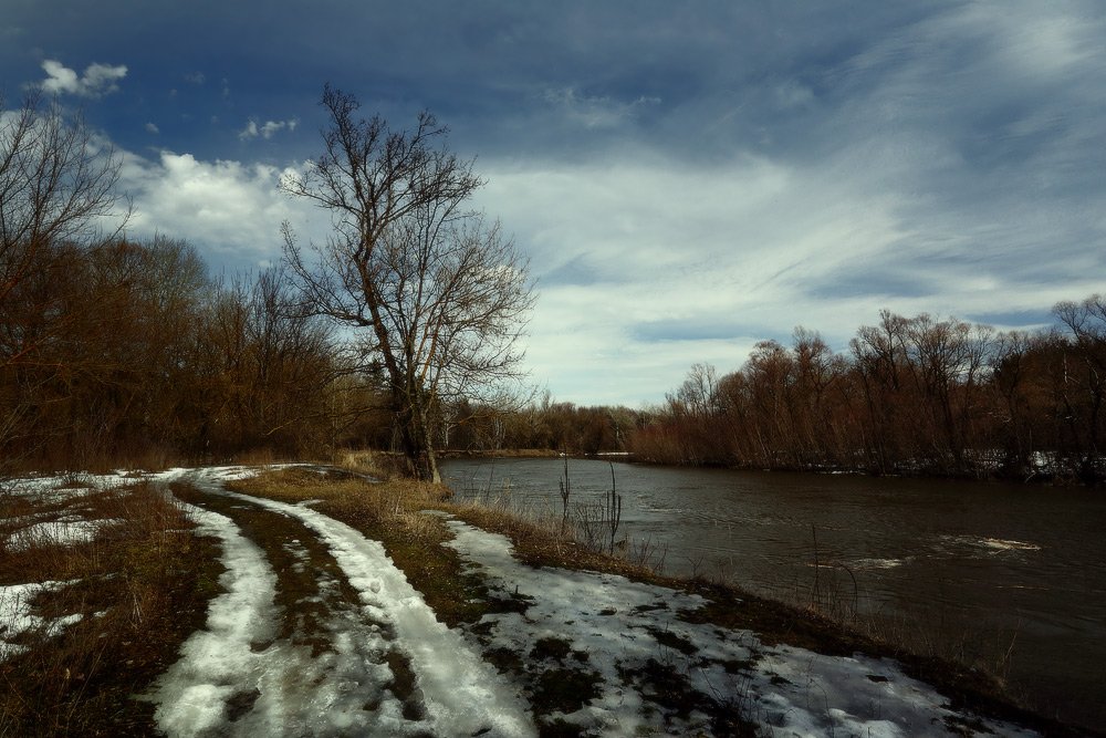март весна река дорога, Петриченко Валерий