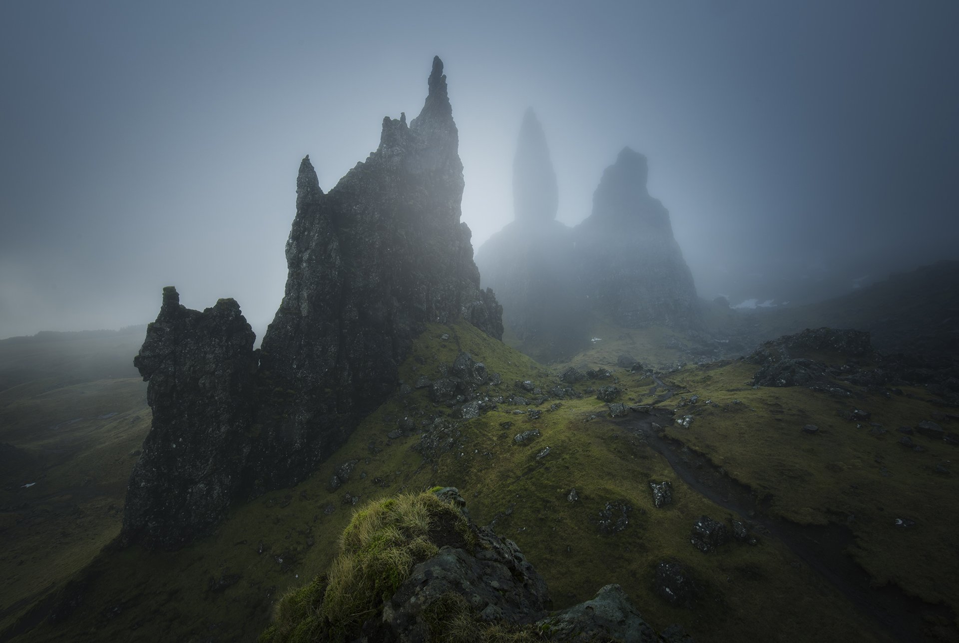 scotland, isleofskye, elgol, nature, landscape, пейзаж, clouds, dramatic, Genadi Dochev