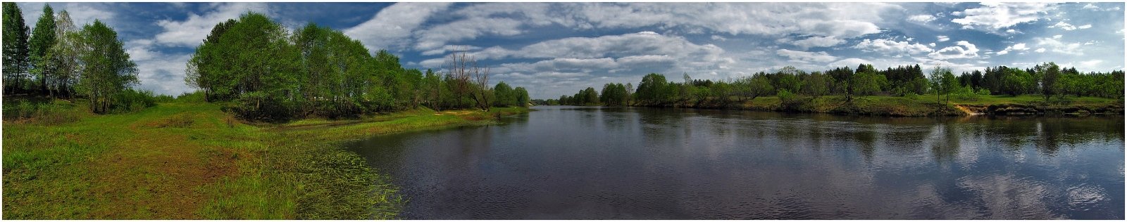 река, природа, пейзаж, весна, SvetLana