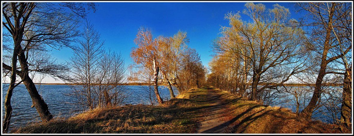 зима, природа, пейзаж, панорама, озеро, SvetLana
