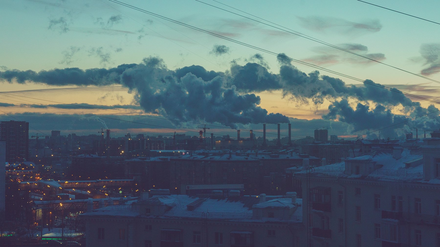 evening, winter, city, , Астрид Екатерина