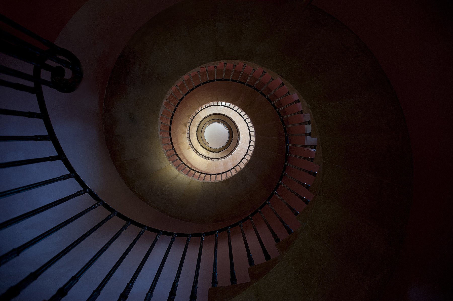 spiral, staircase, round, Dmitry Samoylin