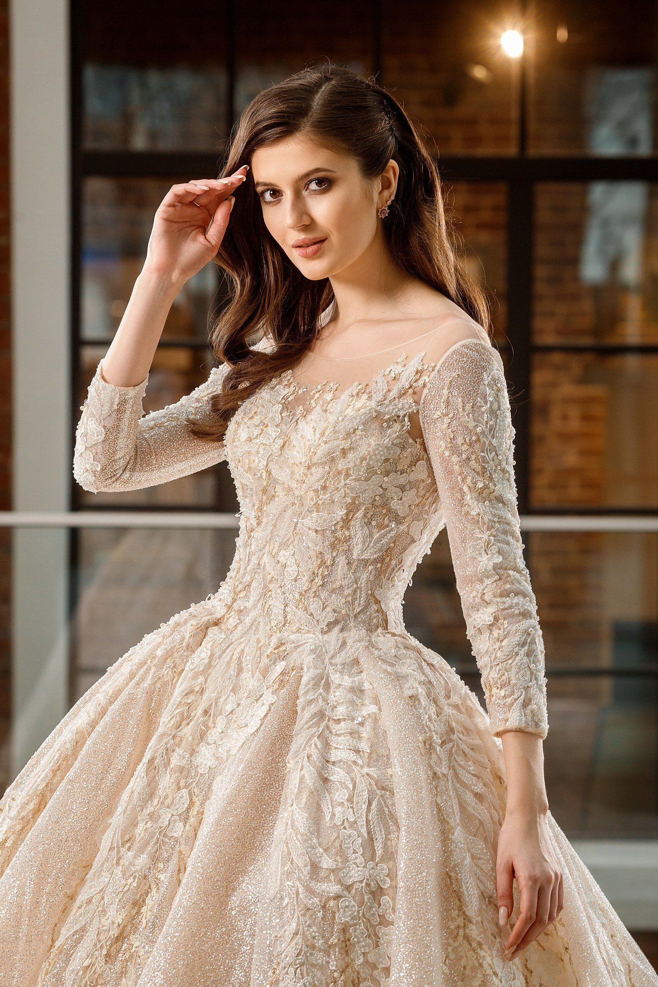 модель, девушка, свадебное платье, роскошь, fasion, Анастасия Косарева
