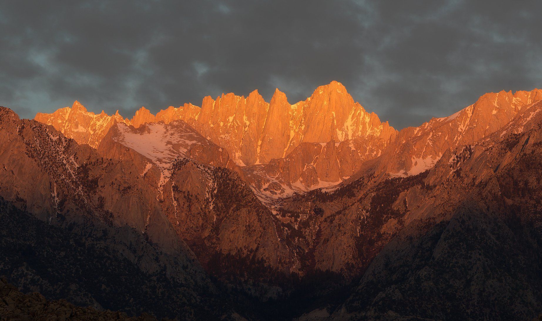 mount whitney, usa, sunrise, Сергей Луканкин