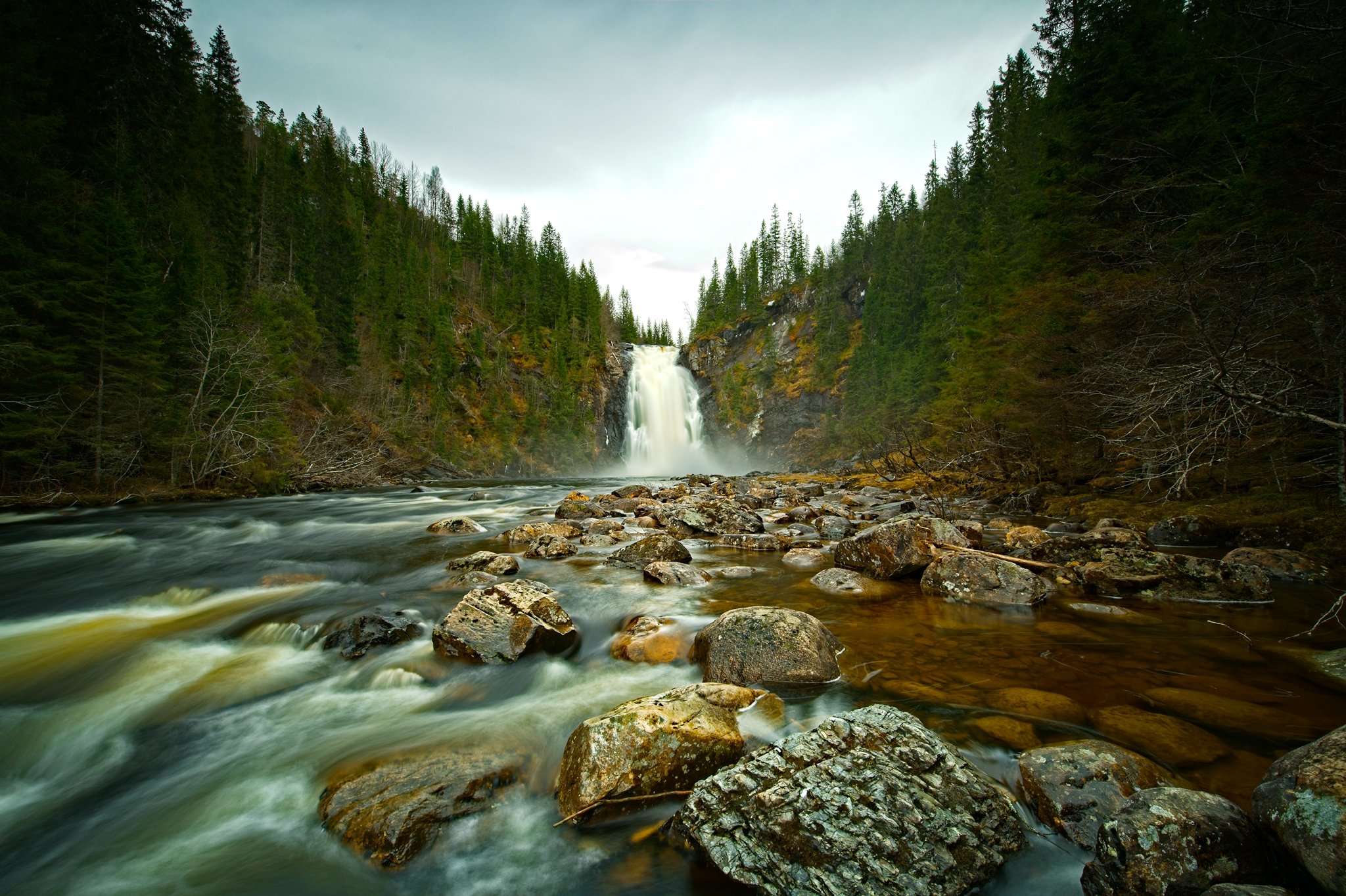 Waterfall, Nisifilter, Haidafilter, Arnfinn Malmedal