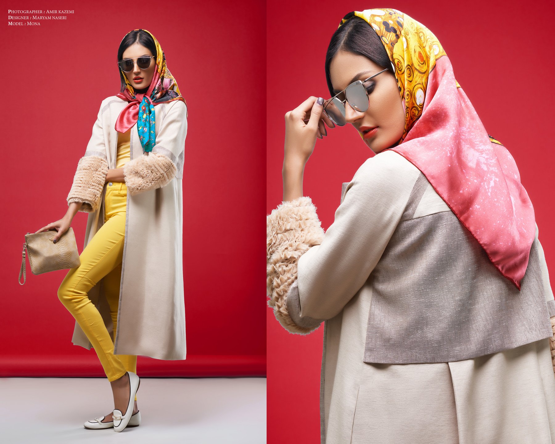 Fashion,girl,red, Amirhossein kazemi