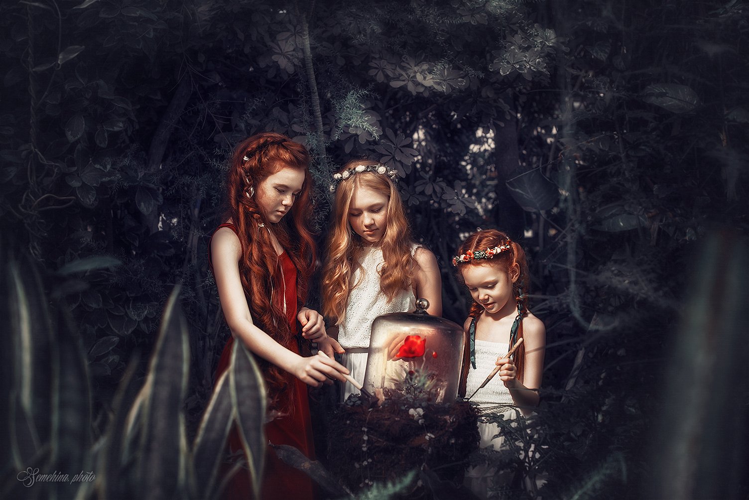 girl, red, redhead, fairytale, сказка, рыжие, дети, Марина Семёхина
