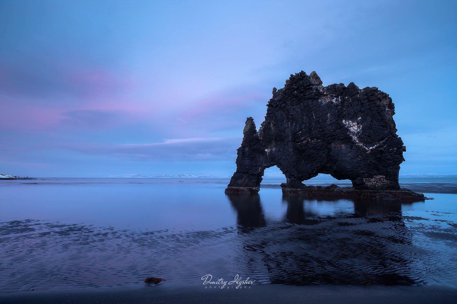 исландия океан волны закат скала небо скалы пещера фототур илышев носорог, Dmitry Ilyshev