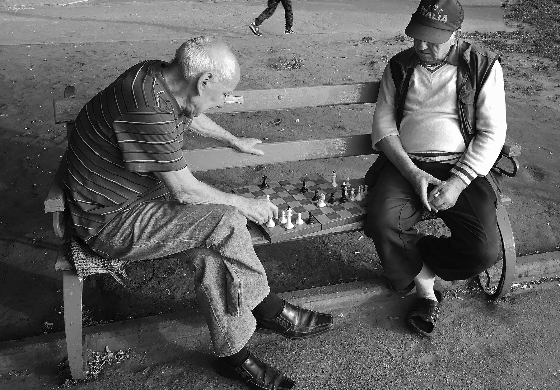 улица,город,жанр,игра,шахматы,мужчины, Roma  Chitinskiy
