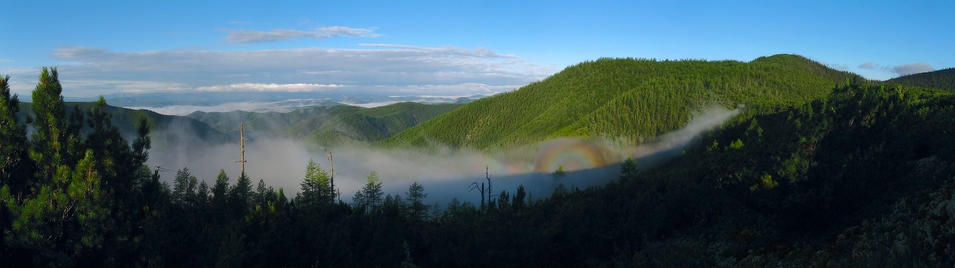 сихотэ-алинь, горы, глория, утро, туман, Alexander Gil