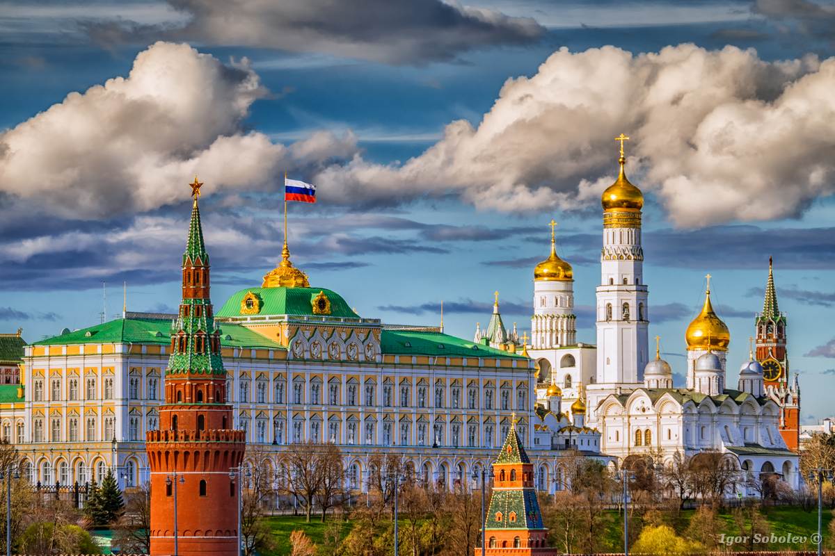 clouds, kremlin, moscow, кремль, москва, облака, Соболев Игорь