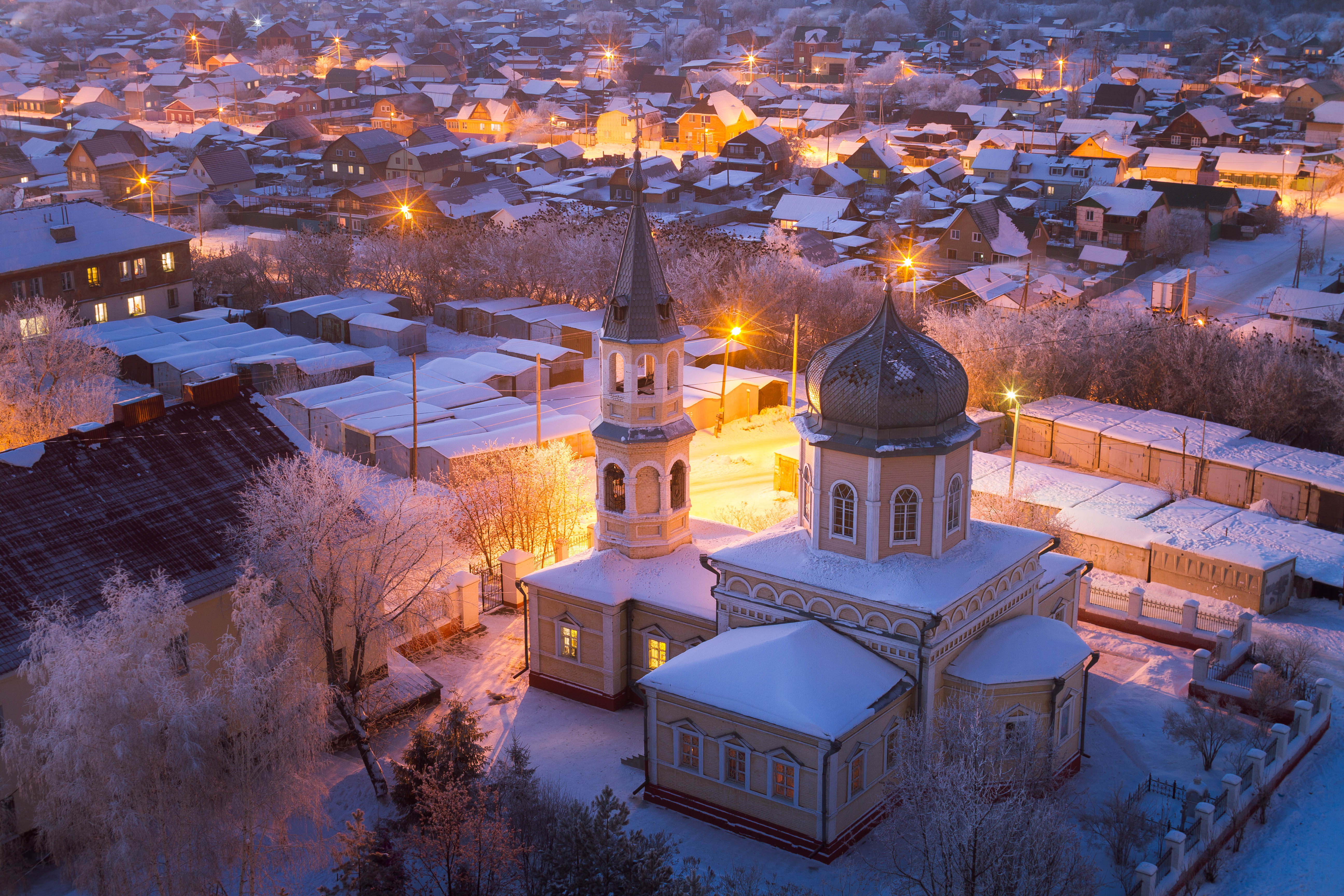 omsk, russia, church, religion, winter, cold, Orthodoxy, Мария Креймер