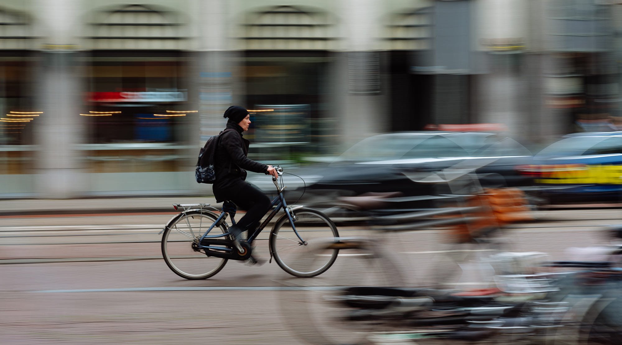 амстердам, amsterdam, netherlands, голландия, велосипед, движение, скорость, Александър Киричев