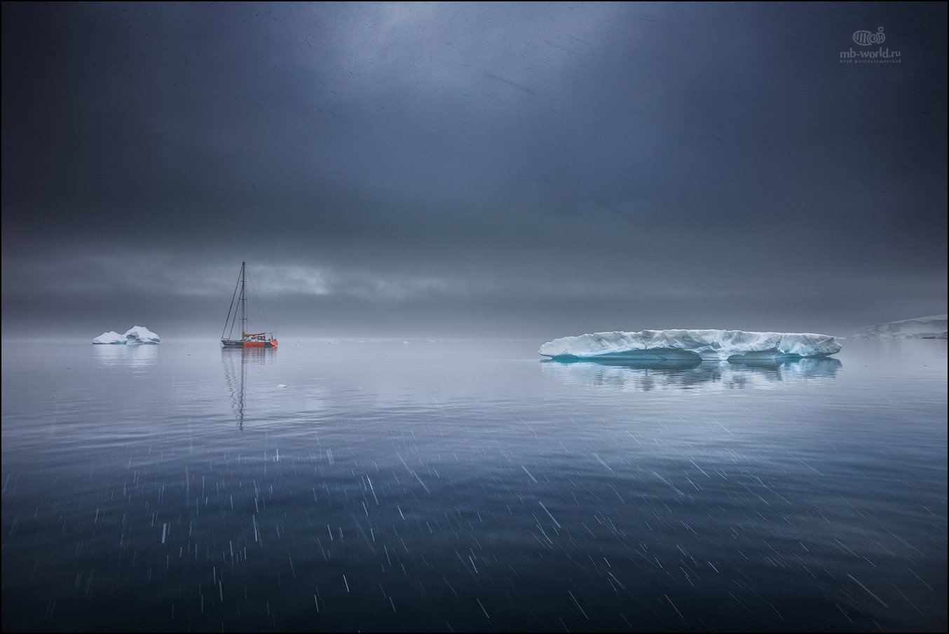 Антарктида, лед, айсберг, пейзаж, Mikhail vorobyev